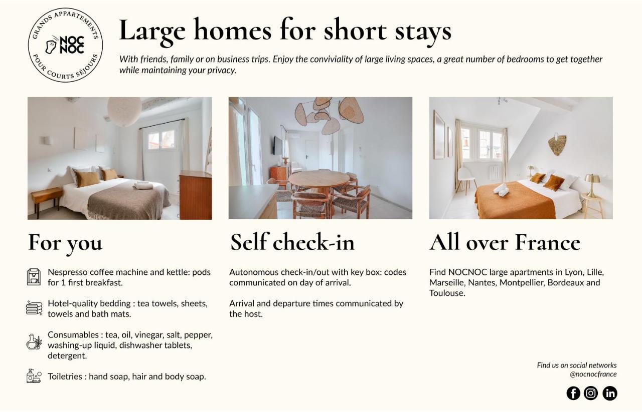 Apartament Nocnoc - Le Petit National Lille Zewnętrze zdjęcie